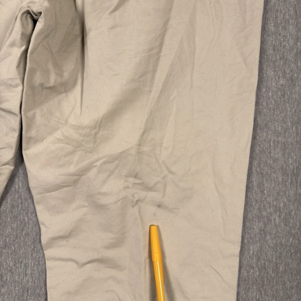 Bonobos Chino Pants Mens 34x34 Beige Tailored Fit Flat Front Cotton Stretch Golf